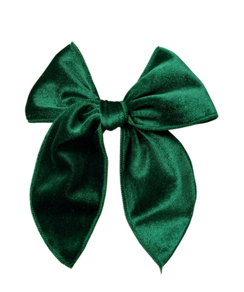 Velvet Hair Bow