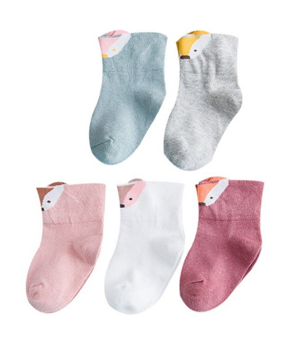 Animal 5 pack socks