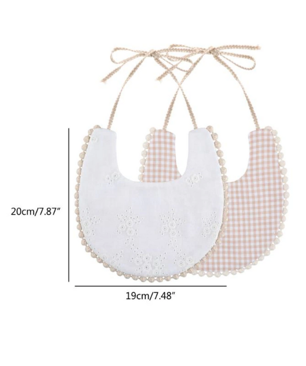 Summer Flower Reversible Bib