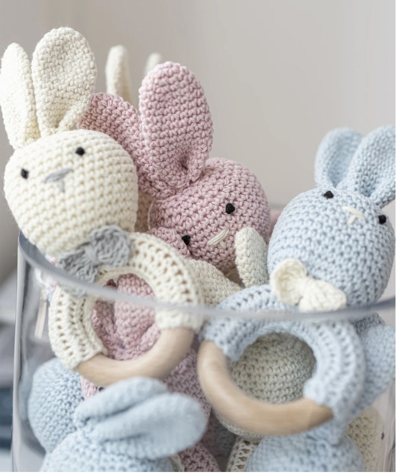 Crochet Bunny Rattle